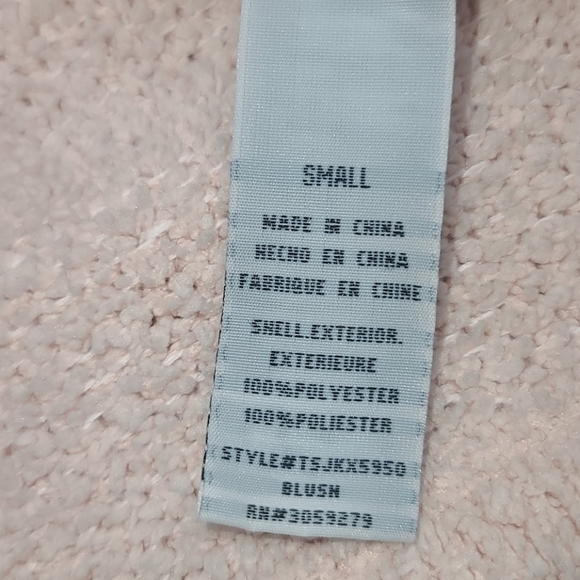 Thread & Supply Blush Pink Sherpa Pullover - Picture 4 of 5